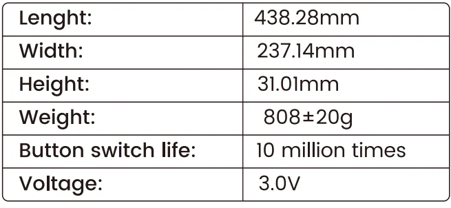 Sablute MA41 Wireless Keyboard Combo 12