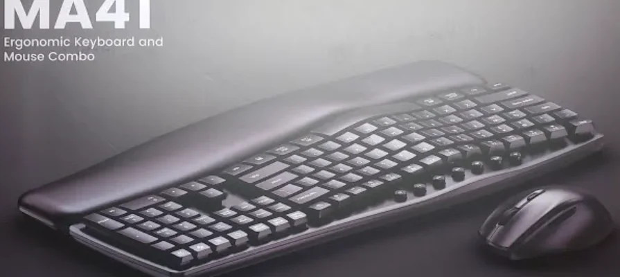 Sablute MA41 Wireless Keyboard Combo feat