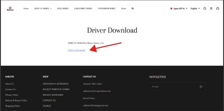 Sablute MAM1 Pro Wireless Trackball Mouse 6