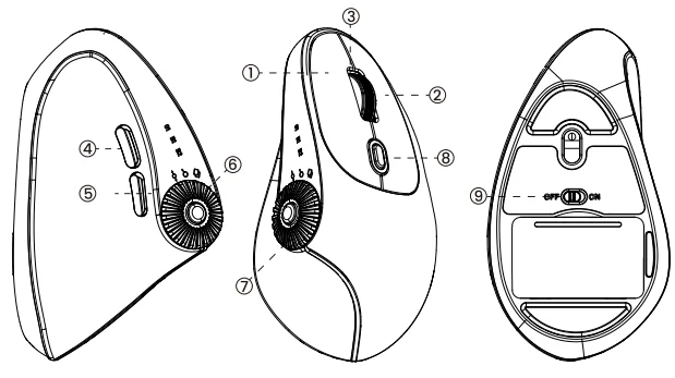 Sablute MAM51 Wireless Mouse 1