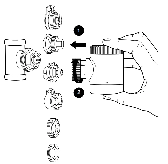 Smart Radiator Thermostat X 6