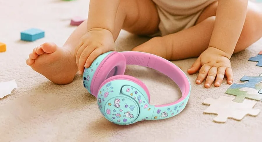 iClever BTH27 Toddler Headphones feat