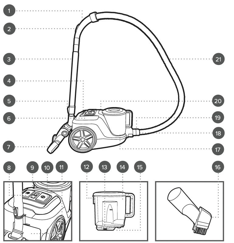 Beldray BEL01797 Vortexl Pro Cylinder Vacuum Manual Beldray BEL01797 Vortexl Pro Cylinder Vacuum 1