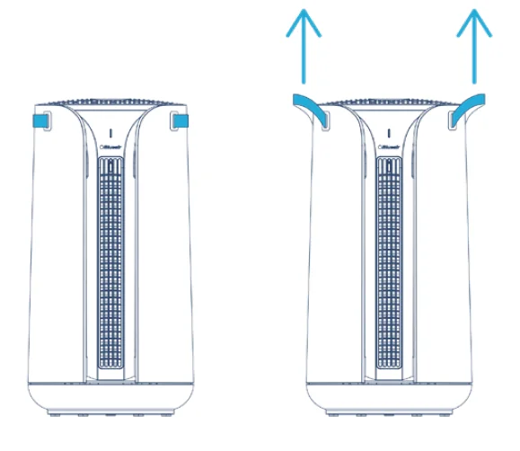 Blueair ComfortPure 3-in-1 T10i Air Purifier Fan Heater 25