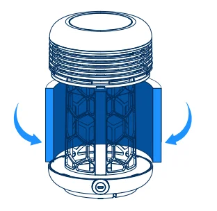 Blueair Mini Restful SC9i Air Purifier 12