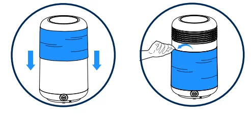 Blueair Mini Restful SC9i Air Purifier 18