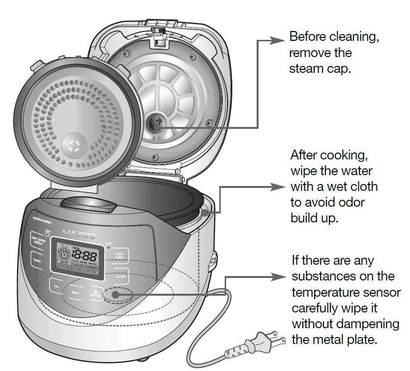CUCKOO CR-0632F Micom Rice Cooker 6