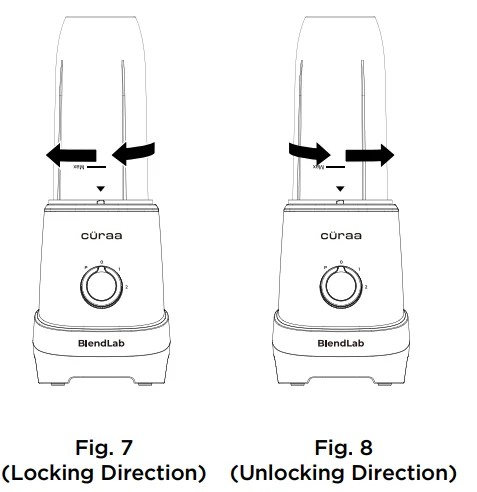 CÜRAA BlendLab Mixer Grinder Manual CÜRAA BlendLab Mixer Grinder 6