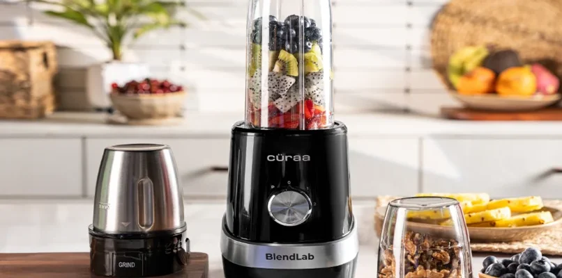 CÜRAA BlendLab Mixer Grinder feat