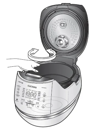 Cuckoo 10-cup Induction Heating Pressure Rice Cooker 39