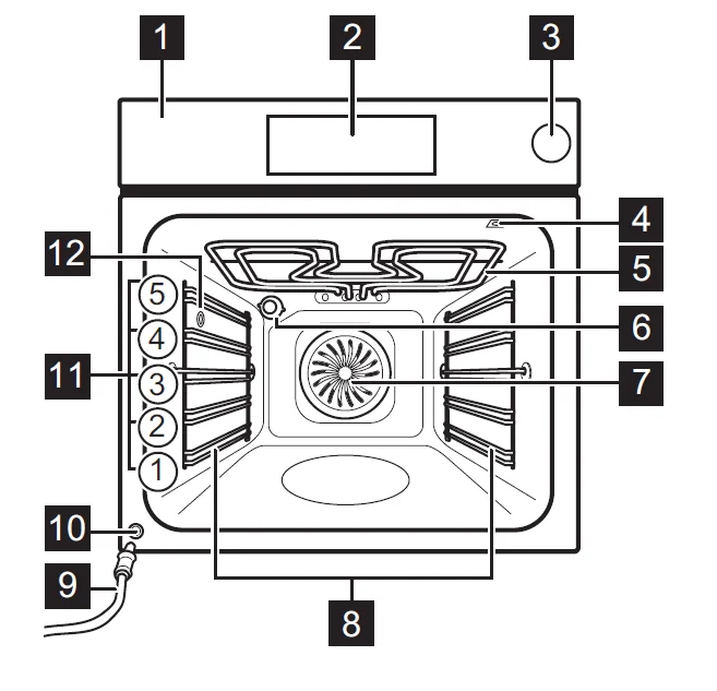 Electrolux 700 Series EVEP6818BF Pyrolytic Oven 1