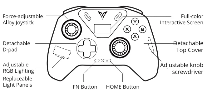 Flydigi Apex 4 Gaming Controller 11