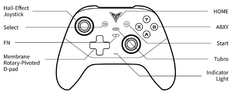 Flydigi Dune Fox Game Controller 12