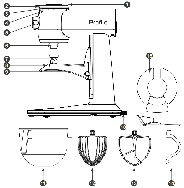 GE Profile Smart Mixer with Auto Sense User Manual GE Profile Smart Mixer with Auto Sense 2