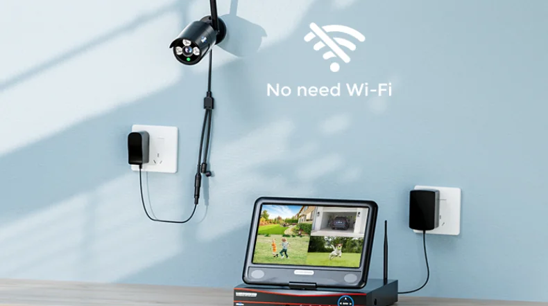 Hiseeu 16CH 3K Wired Security Camera System Manual