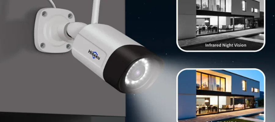Hiseeu 2.5K 5MP WiFi Security Camera System featured image