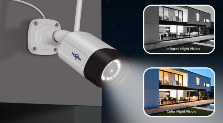 Hiseeu 2.5K 5MP WiFi Security Camera System featured image
