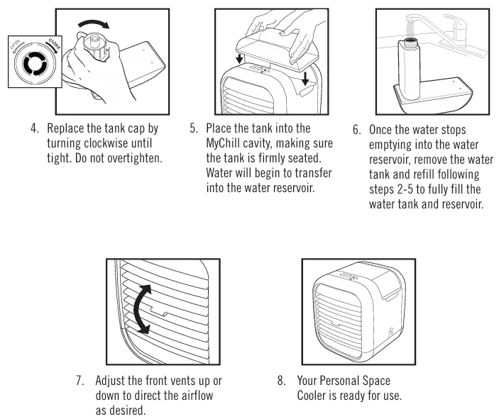Homedics PAC-25 Personal Space Cooler 3