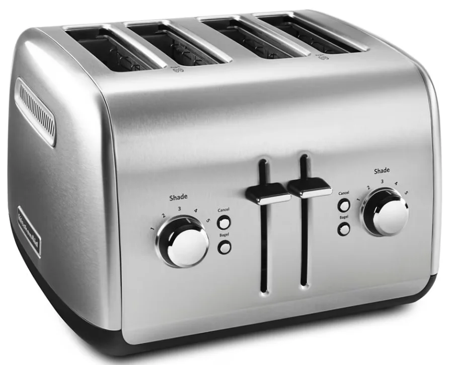 KitchenAid 4 Slice Toaster Brushed Stainless Steel User Guide KitchenAid 4 Slice Toaster Brushed Stainless Steel product image