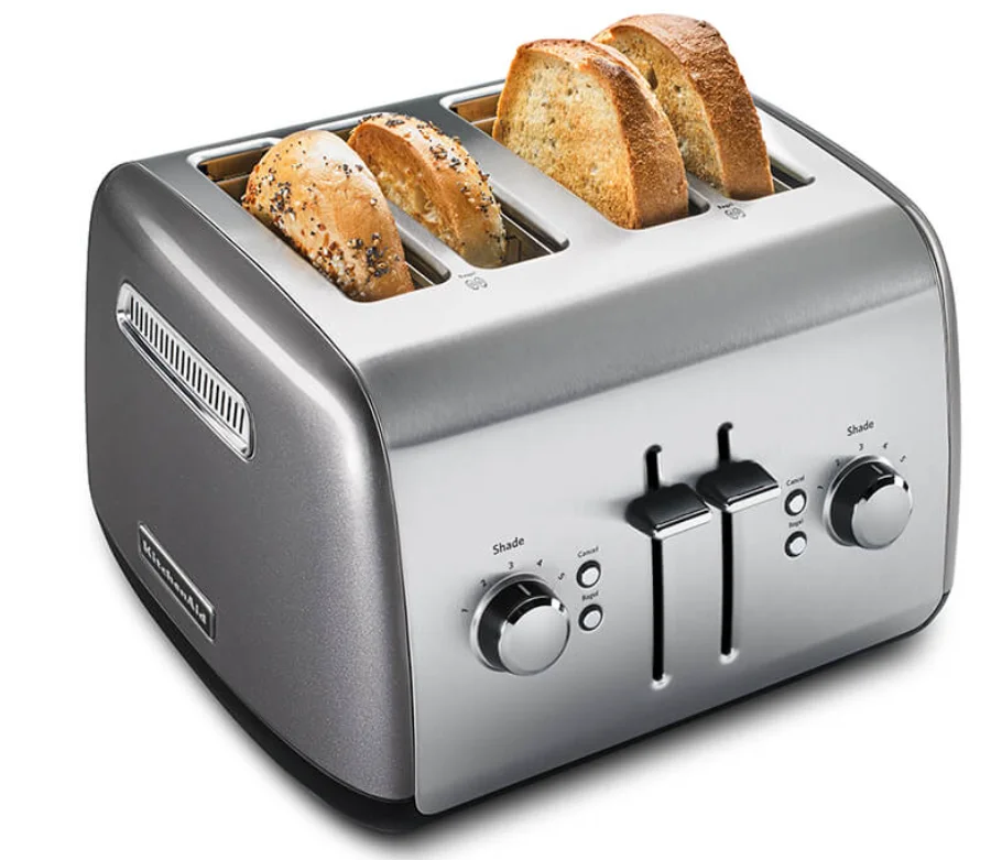 KitchenAid 4-Slice Toaster with Manual High-Lift Lever User Guide KitchenAid 4-Slice Toaster with Manual High-Lift Lever product image
