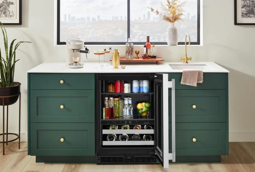 KitchenAid Beverage Center with Metal-Front Racks featured image