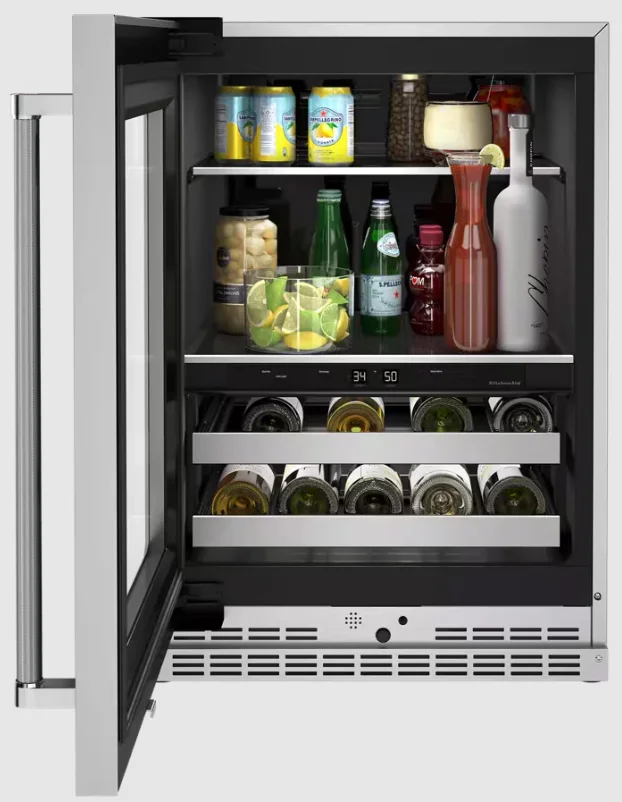 KitchenAid Beverage Center with Metal-Front Racks product image
