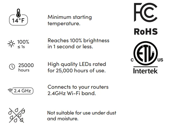 LIFX 15 SuperColor Ceiling Light User Manual LIFX 15 SuperColor Ceiling Light 4