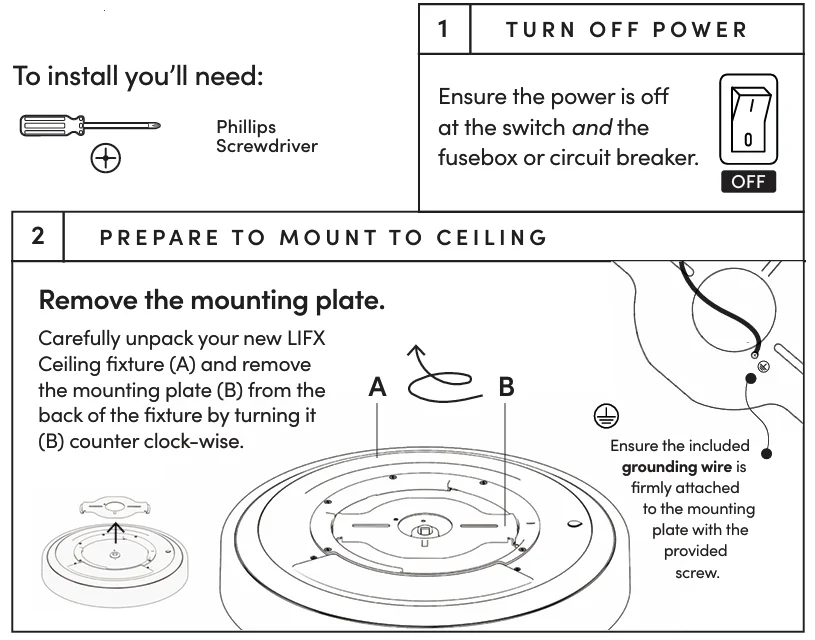LIFX 15 SuperColor Ceiling Light User Manual LIFX 15 SuperColor Ceiling Light 5