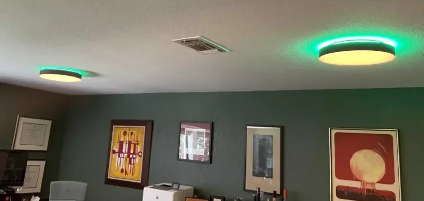 LIFX 15 SuperColor Ceiling Light feat