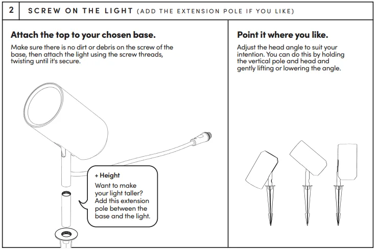 LIFX Outdoor SuperColor Spot Light Manual LIFX Outdoor SuperColor Spot Light 4