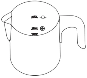 Maestri House MHMF05 Detachable Milk Frother 7