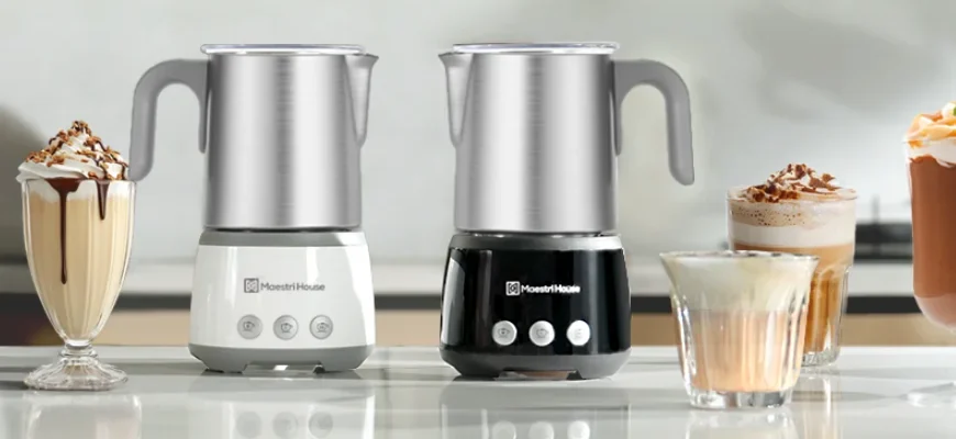 Maestri House MHMF05 Detachable Milk Frother feat