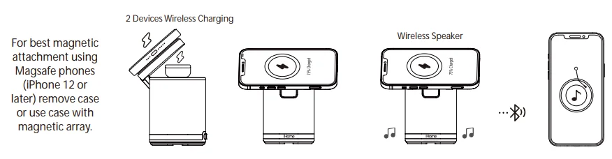 POWER TOWER Dual Charging Speaker 3