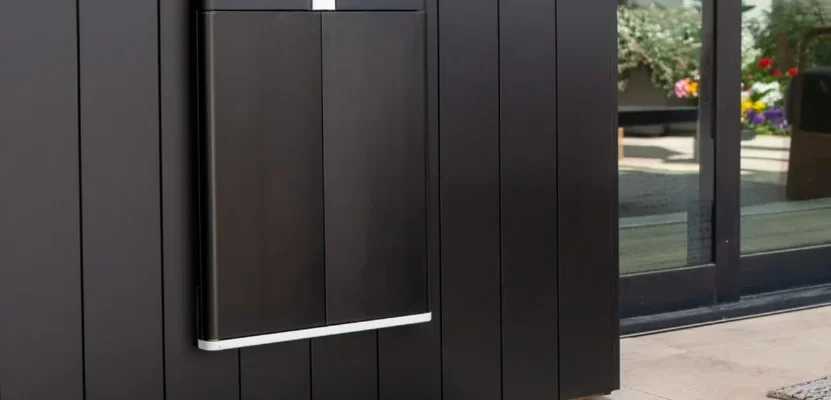 Pawport Outdoor Pet Door feat