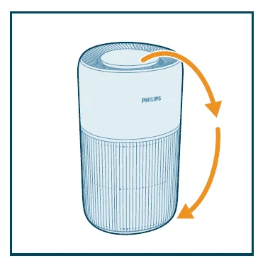 Philips PureProtect Quiet 2200 Series Smart Air Purifier 41