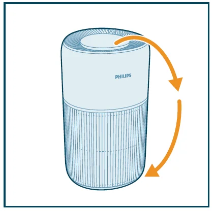 Philips PureProtect Quiet 2200 Series Smart Air Purifier 6