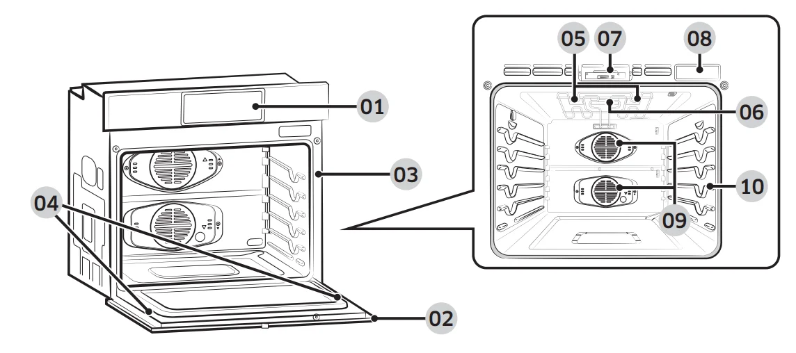Samsung Bespoke AI Oven 1