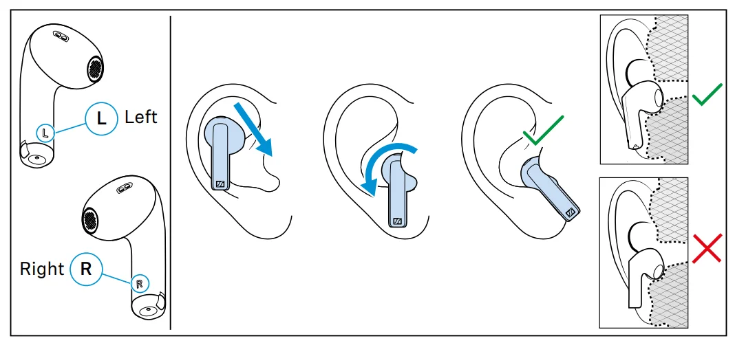 Sennheiser ACCENTUM Open Wireless Earbuds Manual Sennheiser ACCENTUM Open Wireless Earbuds 16