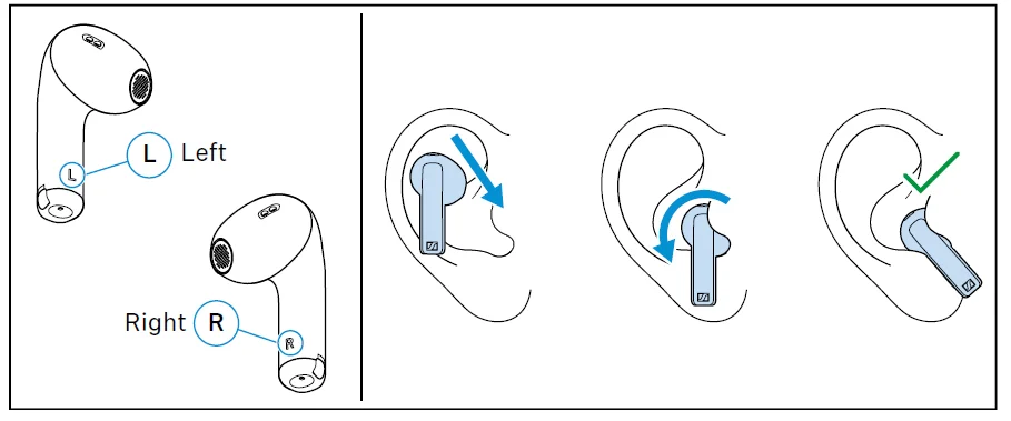 Sennheiser ACCENTUM Open Wireless Earbuds Manual Sennheiser ACCENTUM Open Wireless Earbuds 23