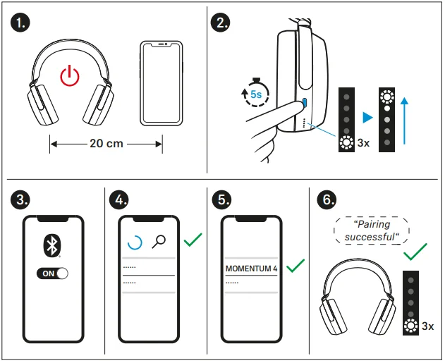 Sennheiser Momentum 4 Wireless Headphones 21