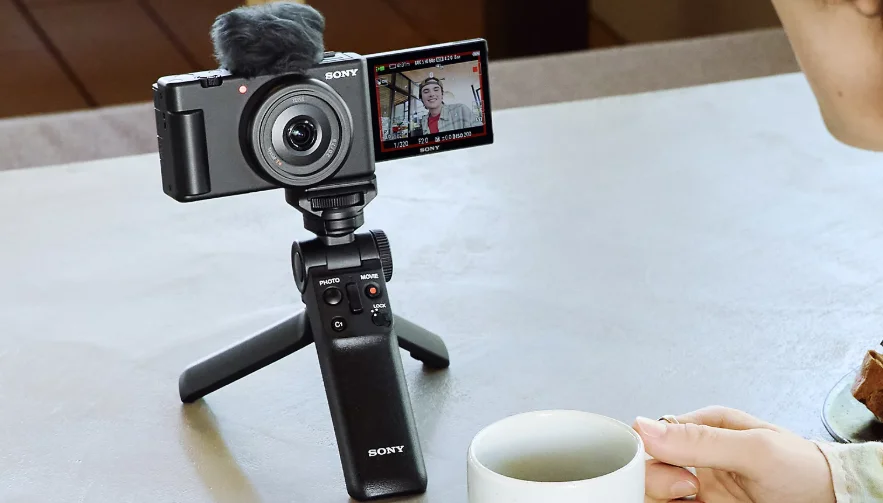 Sony ZV-1F Digital Camera feat