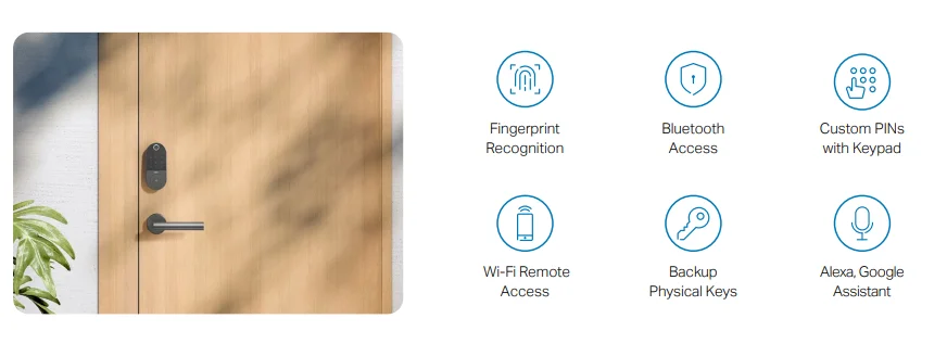 Tapo Smart Wi-Fi Door Lock 1