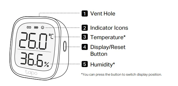 Tapo T315 Smart Temperature-Humidity Monitor 2