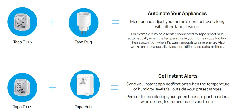 Tapo T315 Smart Temperature-Humidity Monitor 5