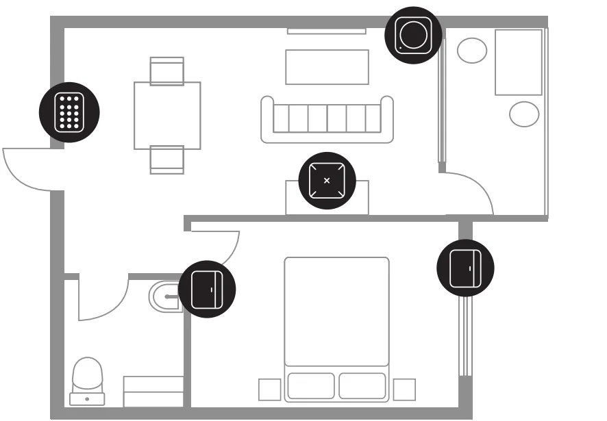 X-Sense Smart Home Security System 5
