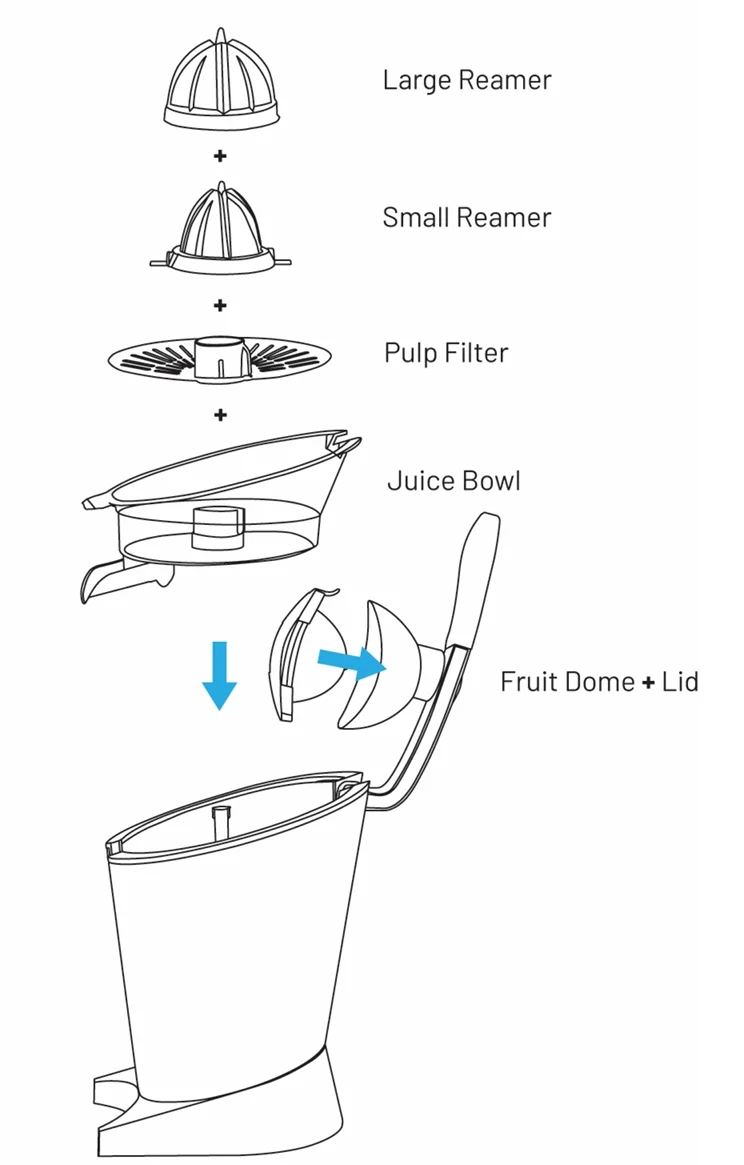 Zulay Kitchen Electric Citrus Juicer 3