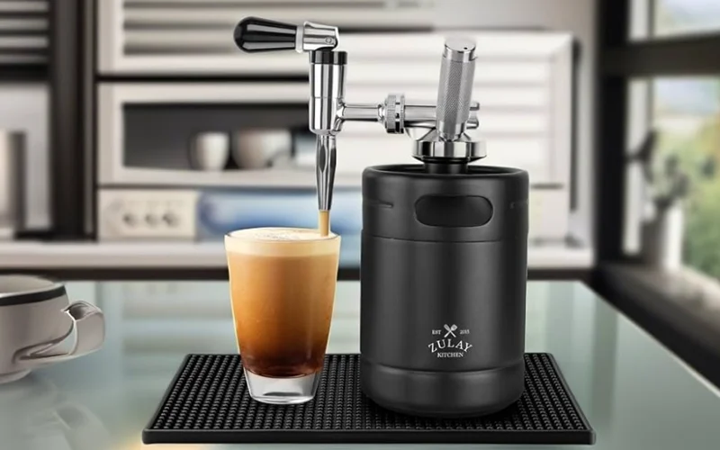 Zulay Kitchen Nitro Cold Brew Coffee Maker feat