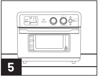Zulay Kitchen Smart Convection Oven 10