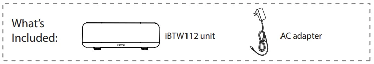 iHome iBTW112 Bluetooth Alarm Clock 1