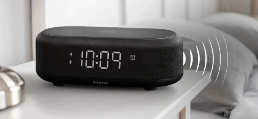 iHome iBTW112 Bluetooth Alarm Clock feat